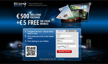 Mobile Casino Games at Wild Jack 