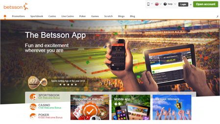 Betsson Phone Casino world