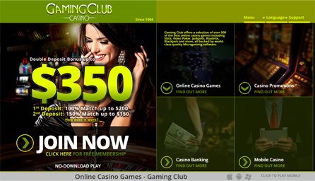 Gaming Club Phone Casino