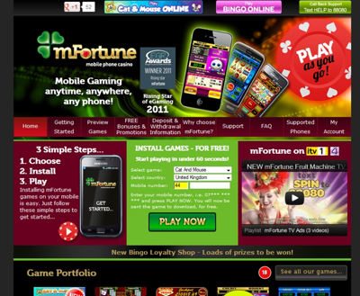 mfortune Best Mobile Casino