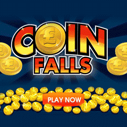 casino on phone coin falls