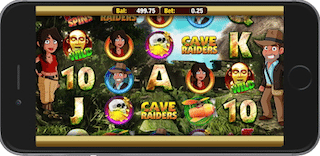 Cave raiders HD Slots Games